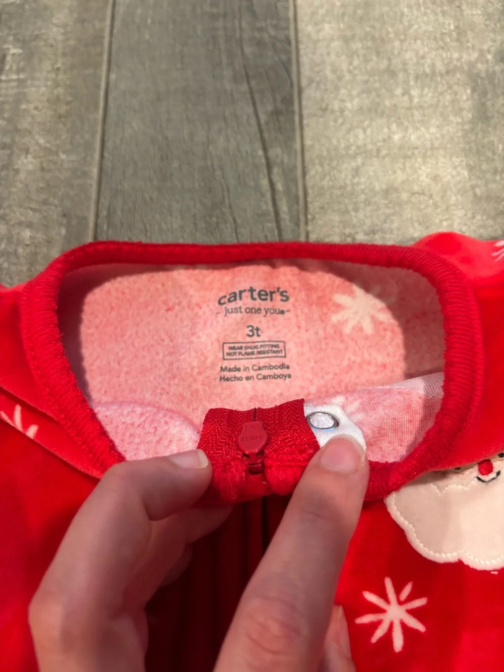Carter's Holiday Footed Pajama Set